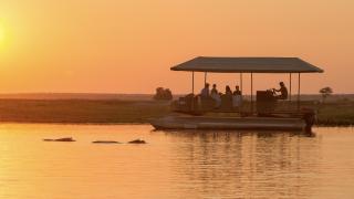 Fluss Safari im Norden Botswanas