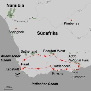 Reisekarte: Erlebnis_Garden_Route_Und_Das_Schoenste_Kap_Der_Welt