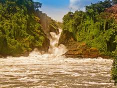 The Murchinson Falls in Uganda