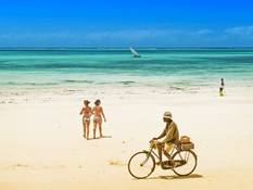 Dreamlike sandy beaches of Zanzibar